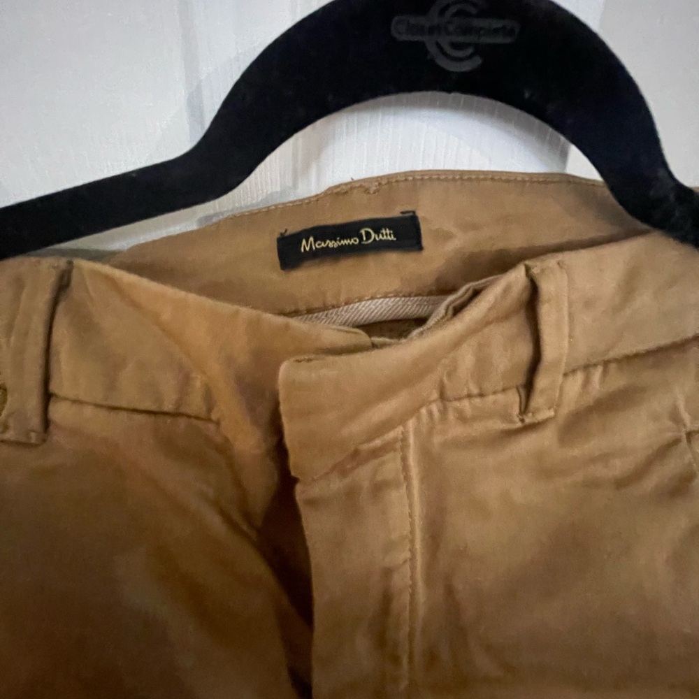 Massimo Dutti Tan women’s Pants
